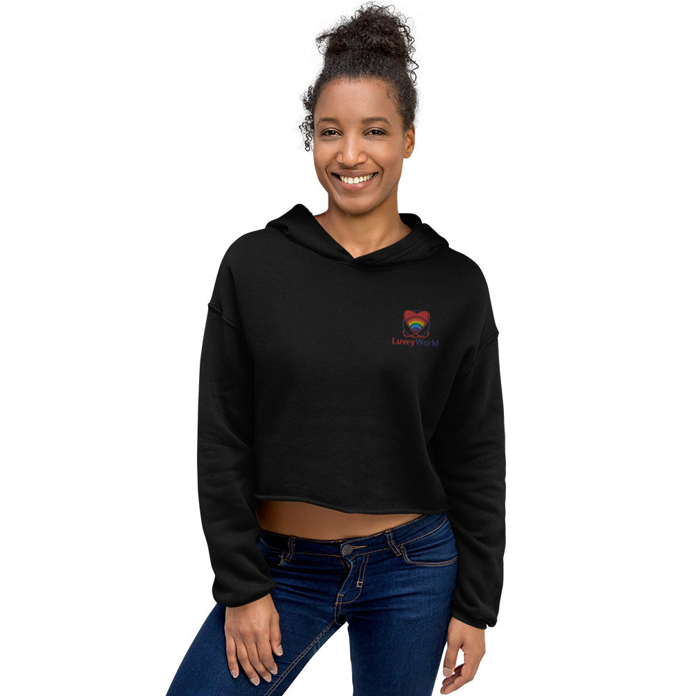 LuveyWorld Cropped Hoodie