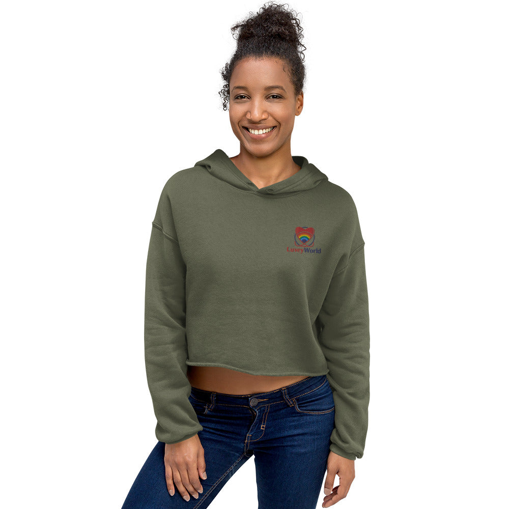LuveyWorld Cropped Hoodie