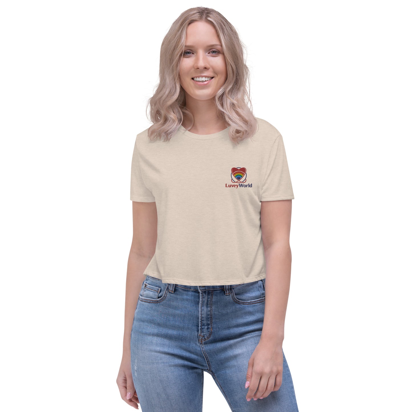 LuveyWorld Crop Tee